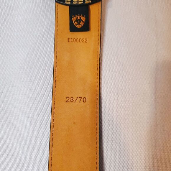 ARIAT Black Fullgrain Leather Belt Size 28/70 main image 7